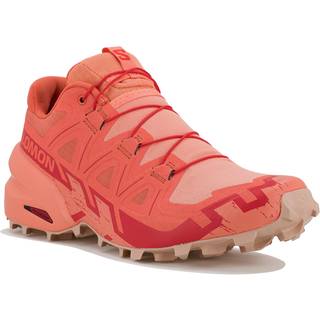 Salomon Women's Speedcross 6 Emberglow/Fusion Coral/Flame Scarle, 36 2/3