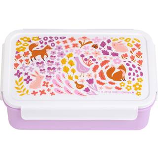 A Little Lovely Company Ruminddelt Bento Madkasse - Flower Garden