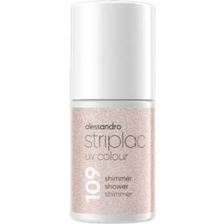 Alessandro Negle Striplac-UV-ColourUV Nagellack 109 Shimmer Shower - shimmer 6,5 ml () - 6,5 ml