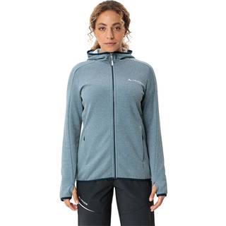 Vaude Women's Valsorda Fleece Hoody Fleecejakke Damer størrelse 34 farve turkis