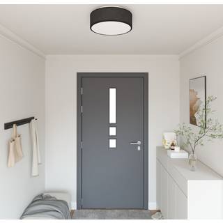 Loftlampe Sort 38 x 13,5 cm Stof