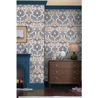 Joules Wallpaper Animal Damask 128944