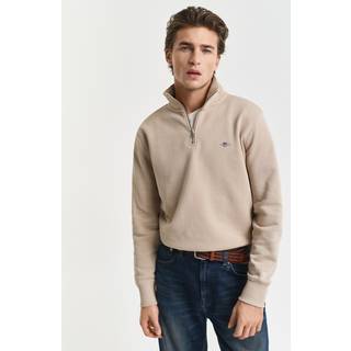 GANT Herre Shield sweatshirt med halv lynlås (L)