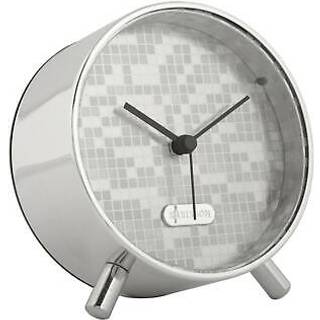 Karlsson Disco vækkeur Ø11cm sølv
