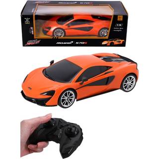 McLaren 570S Fjernstyret bil med lys - orange 28 cm