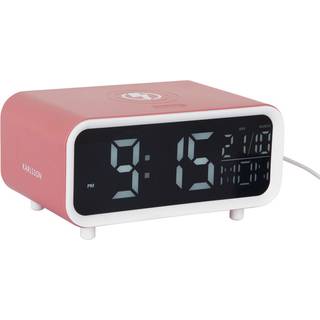Karlsson Chunky LED Vækkeur KA6054PI - Unisex - Quartz
