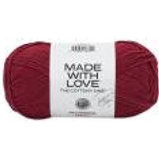 Lion Brand Yarn Tom Daley - Cottony One Yarn til strikning af Robbie Red 1 Pack