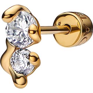 Maria Black Artic Ørering Single 18 kt. Forgyldt Sølv 101105YG-S - Dame - 925 Sterling Silver