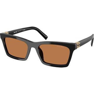 Miu Miu MUA05SF Asian Fit 16K10I 55 Solbriller Kvinder Black - Black - 55mm