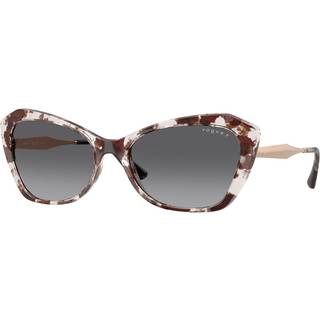 VOGUE EYEWEAR Kvinde VO5626S 3218T3 Solbriller Nylon Skildpadde Grå Geometrisk Polariseret Skygge