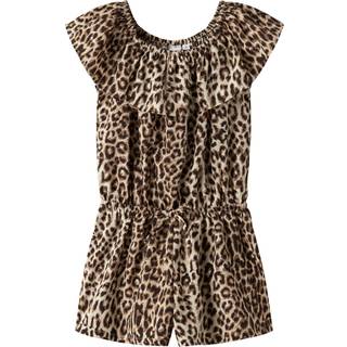 NAME IT Playsuit Vinaya Black Leopard