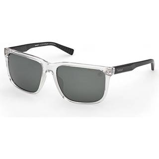 Timberland Mand TB00037 26R Solbriller Injiceret Transparent Grøn Firkantet Polariseret