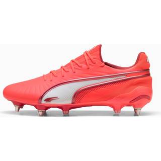 Puma KING ULTIMATE Mx SG Football Boots Unisex, Red, Size 45, Shoes - Red Fire - 45