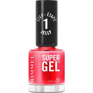 Rimmel Super Gel Geleneglelak uden UV/LED forsegling Skygge 010 Coco Suga 12 ml - 12 ml