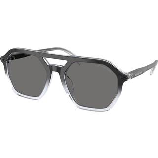 Michael Kors Mand MK2251U JACKSON HOLE 401381 Solbriller Acetat Sort Grå Pilot Polariseret