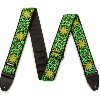 Dunlop JH26 Hendrix Blacklight Fillmore Green Guitarrem i tekstil