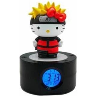 NARUTO x HELLO KITTY - LED Light-Up Alarm Clock - 18 cm