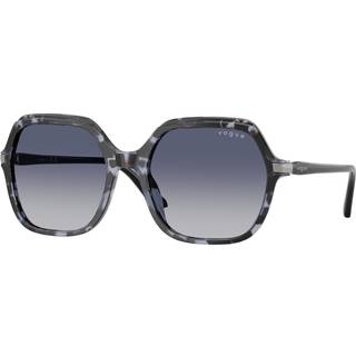 VOGUE EYEWEAR Kvinde VO5561S 31474L Solbriller Acetat Blå Blå Firkantet Normal Skygge - Blå