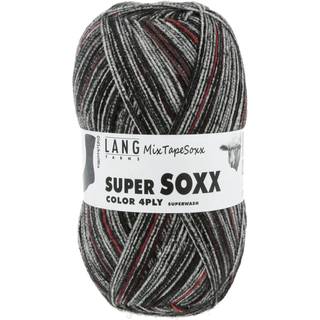 Lang Yarns Super Soxx Color 4-ply 451 Indhold: 75% ny uld, 25% polyamid Vægt/længde: 100 g = ca. 420 meter Anbefalede pinde: 2.5-3.5 mm. Strikkefasthed: 10 x 10 cm = 30 m x 41 p Vask: Maskinvask 40 ℃ / Kan tørretumbles / Brug aldrig skyllemiddel.