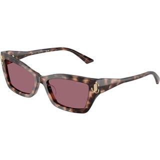 Jimmy Choo Kvinde JC5011U 50701A Solbriller Acetat Skildpadde Violet Cat Eye Normal