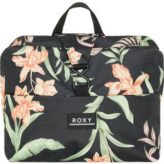 Roxy Roxy Black Tropical Print Cute Plane Logo Hanging Bag