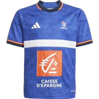 Team France Handball Kids trøje - Semi Lucid Blue / White - 152