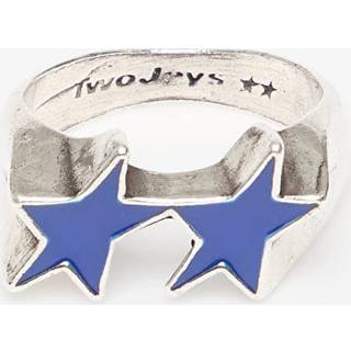 Twojeys Icon Enameled Single Ring Silver 64 mm - Silver - 64 mm