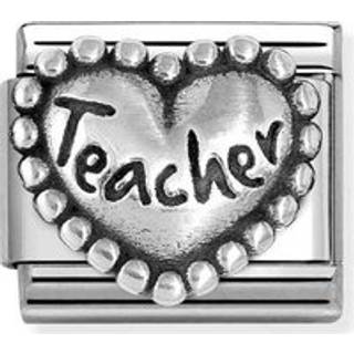 Nomination Dotted Teacher Charm - Silver