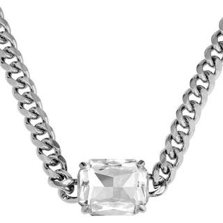 DYRBERG/KERN TAGONA HALSKÆDE 460534 (Silver, Crystal, ONESIZE)