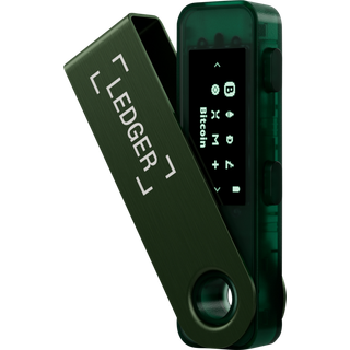 Ledger Nano S Plus - crypto - hardware wallet - Grön
