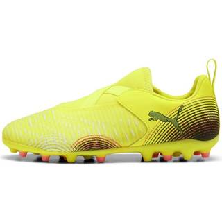 Puma FUTURE 8 MATCH MG Laceless Football Boots Youth, Yellow, Size 31, Shoes - Sun Struck - 31