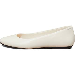 Leather Ballerinas - Beige - 36