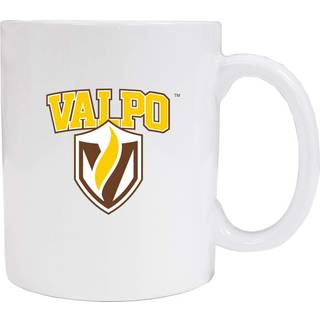 Valparaiso University White Ceramic Coffee Mug (White). Officielt licenseret collegiate produkt