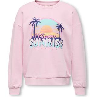 Kids Only Sweatshirt Roseate Spoonbill Med Solopgang Print
