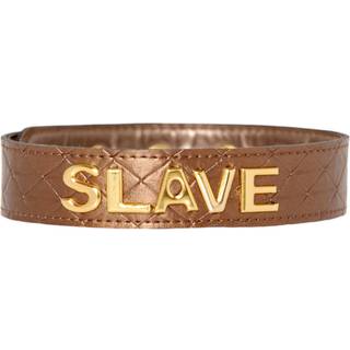 X-Play Slave - slavenhalsbånd (bronze)