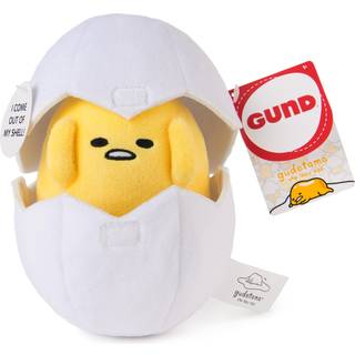 GUND Sanrio Gudetama Det dovne g udstoppede dyr Gudetama i ggeskal Plyslegetj til alderen 1 og op 5