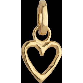 ENAMEL Copenhagen Vedhæng - Organic Heart - Gold Colour