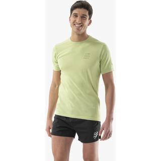 Compressport Trail Racing S/S T-Shirt Løbeshirt Herrer størrelse S farve grøn