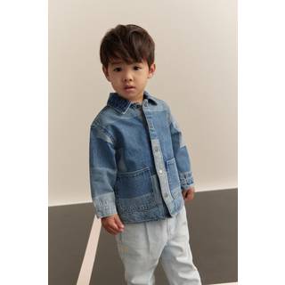 Next Overshirt Denim Patchwork Skjorter (3måneder-7år)4 - 5 år (104 - 110cm)