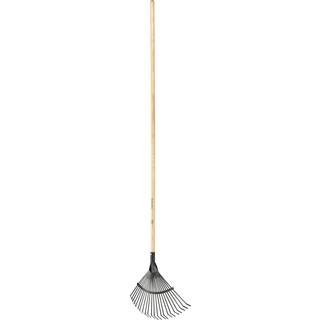 Fiskars Solid Løvrive flade td., stål/træ, 182 cm.