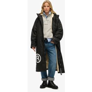 Superdry Superdry Black/White Windbreaker Logo Changing Robe