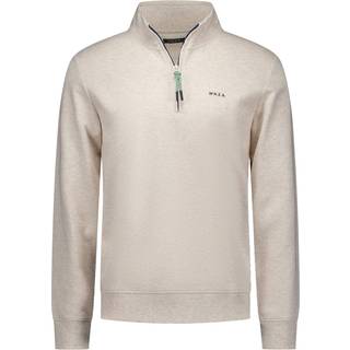 N.Z.A. Herren Pullover weiß unifarben