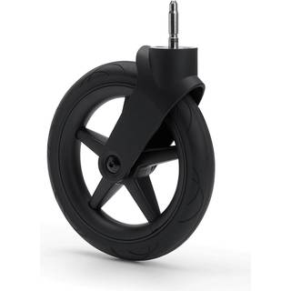 Bugaboo Donkey/Buffalo Skumfyldt forhjul med drejefunktion og gaffel Sort