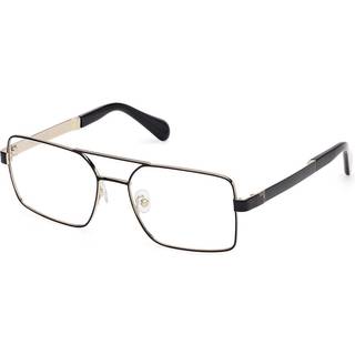 Max & Co. MO5182 001 54 Briller Kvinder Black - Shiny Black On Light Gold - 54mm