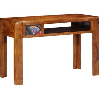 Bord Med Skuffe Brun 110 X 50 X 73 Cm Massivt Akacietræ