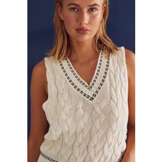 Noella Vest- Gio Knit - Ivory