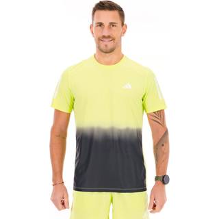 Own the Run CLIMACOOL Colorblock T-Shirt - Pulse Lime
