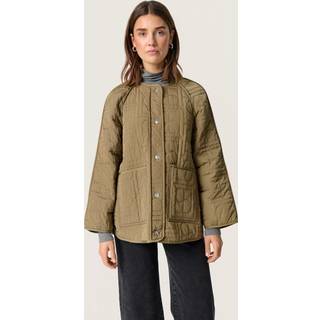 Soaked In Luxury Sljackline Jacket Jakker 30407852 Covert Green (LARGE)