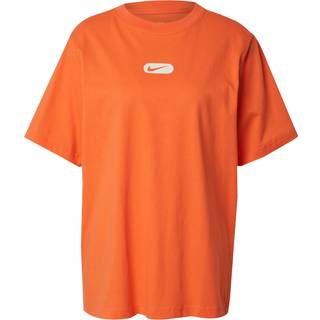 Kortærmet Nike Sportswear Club-T-shirt til kvinder - Orange - XL (EU 48-50)