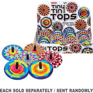 Schylling SC-TTT Tiny Tin Tops Assorterede designs og farver
